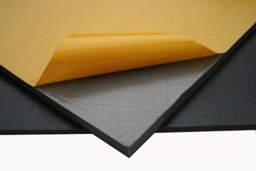 Звукоізоляційний килимок губка з клеєм 100X50X12 мм