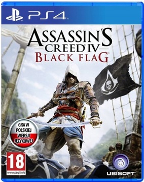 Assassin's Creed IV 4 Black Flag PS4 PS5 по-польски