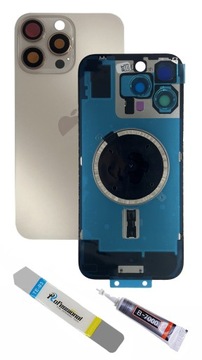 Вооруженный OEM полый Титан задняя панель для iPhone 16 Pro Max флип
