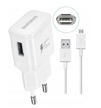 Зарядное устройство Samsung Fast Charging + кабель Micro USB