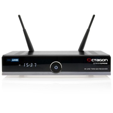 NEW-Octagon SF8008 SUPREME 2x DVB-S2X TWIN + WiFi 1200 + BT безкоштовна доставка