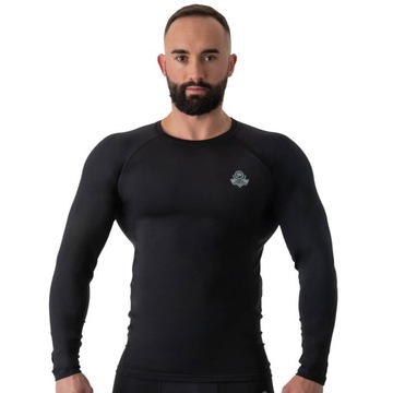 RASHGUARD LONG SLEEVE MMA DBX BUSHIDO S КОМПРЕССИОННАЯ РУБАШКА С ДЛИННЫМ РУКАВОМ