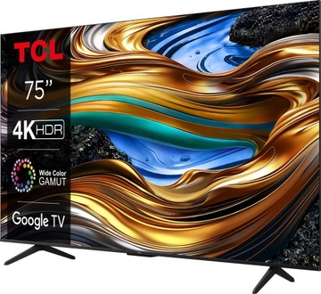 Телевизор TCL 75P755 LED 4K Google TV HDR10 Atmos
