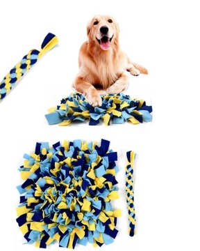 Обонятельный коврик для собаки и кошки игрушка цвета + рывок