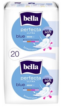Ультратонкие гигиенические прокладки Bella Perfecta Ultra Blue 20