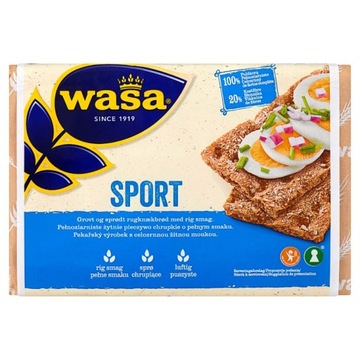 Wasa Sport хлеб хрустящий 275г