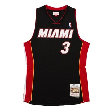 ФУТБОЛКА MITCHELL&NESS NBA BLACK JERSEY HEAT 2012 DWYANE WADE BLACK-M