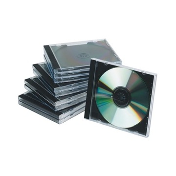 Коробка для CD/DVD Q-CONNECT STANDARD прозрачная 1шт.