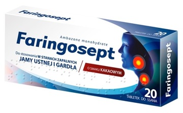 Фарингосепт, 20 таблеток для всасывания