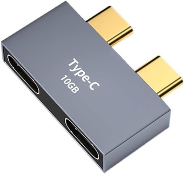 C USB C концентратор док-станція Dual Type-C до Multi U
