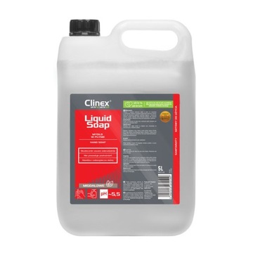 Clinex LIQUID SOAP жидкое мыло, миндальное - 5 л