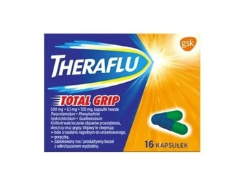Theraflu Total Grip застуда грип 16 капс.
