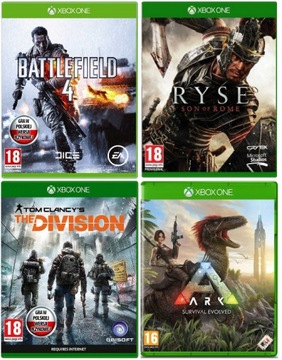 Набор Battlefield / Ryse / Tom Clancy's / ARK XBOX ONE 4-игры