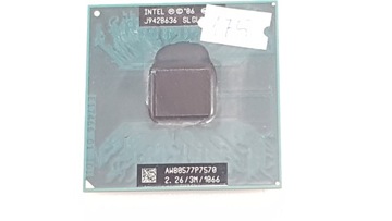 Процессор intel core 2 duo P7570 SLGLW 2x2, 26ghz socket P PRC175