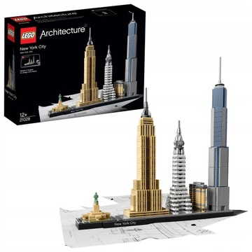 Lego Architecture Нью-Йорк 21028 Нью-Йорк