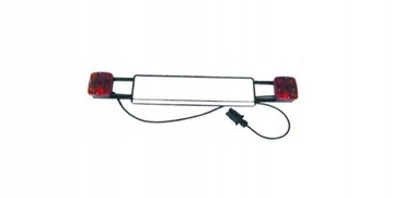 AMOS луч бар световая панель для велосипеда багажник крюк 7 pin