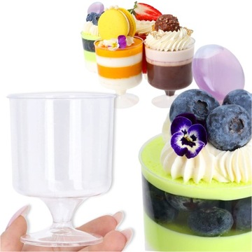 Десертные контейнеры Finger food десертные бокалы чашки 20шт 150мл