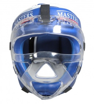 Боксерский шлем для спарринга MASTERS Training Head Protector с маской M