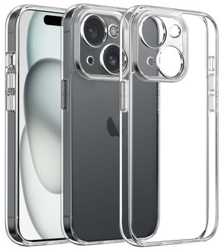 Чехол для Apple iPhone 15 силиконовый чехол + стекло 9h