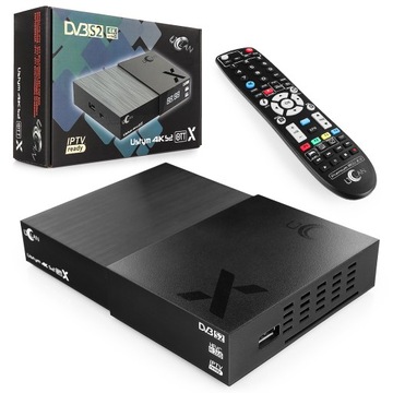 Тюнер Enigma2 Ustym 4K S2 OTT X OpenATV 7.4 OSCAM CCCAM список RU