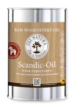 Оли масло - природа SCANDIC эффект сырой древесины 1L