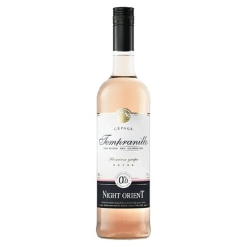Night Orient Tempranillo безалкогольное вино розовое полусухое 750ml