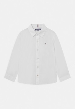 Рубашка Белая, классическая, regular fit Tommy Hilfiger 164