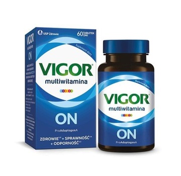 VIGOR ON MULTIVITAMINE ЗДОРОВЬЕ ФИТНЕС ИММУНИТЕТ 60 ТАБЛЕТОК