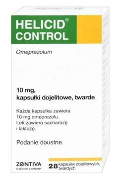 Helicid Control 10 мг изжога рефлюкс 28 капсул
