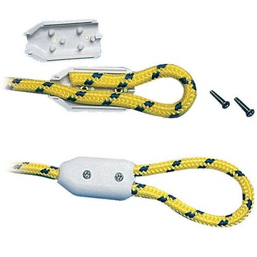 Зажим для мягкой веревки-конец веревки 10-12 мм 2 штуки OSCULATI
