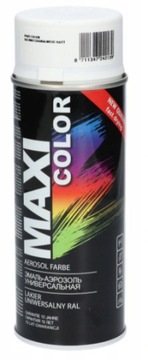 MAXI COLOR RAL 9003 MATT КРАСКА ЛАК БЕЛЫЙ