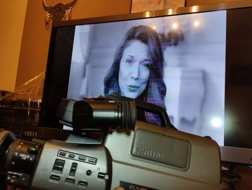 Камера Philips VKR6855, PANASONIC M3000, для больших кассет VHS