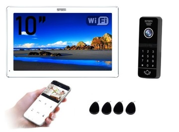 Видеодомофон видеодомофон 10 WiFi 5TECH телефон