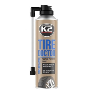 Ремонтный комплект для автомобильных шин с распылителем жидкости K2 TIRE B310 запасное колесо