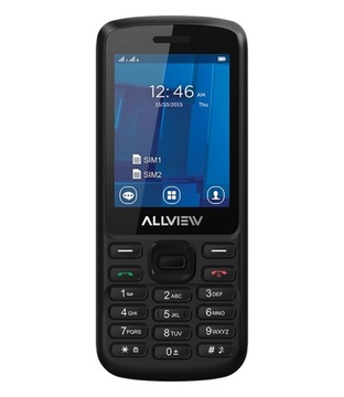 Мобільний телефон Allview M9 Join 64 МБ / 128 МБ 3G Чорний