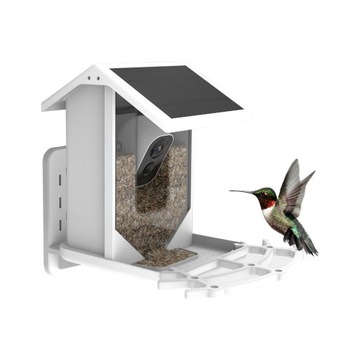 Smart Bird Feeder with Camera Low Power Solar
