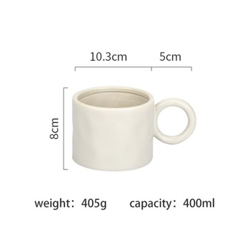 400 мл керамічна чашка кави