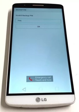 LG G3 блокування екрану зникає зображення, заряджається