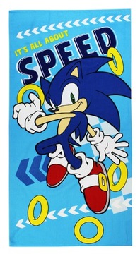 SONIC ВЕЛИКИЙ ДИТЯЧИЙ БАСЕЙН РУШНИК 70X140