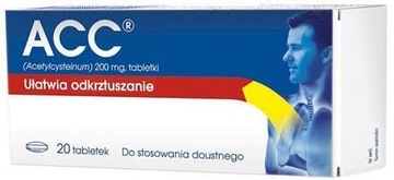 Акк 200 мг (макс) , 20 шипучих таблеток