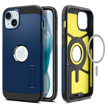 SPIGEN TOUGH ARMOR MAG - ЧЕХОЛ MAGSAFE ДЛЯ IPHONE 15-NAVY BLUE