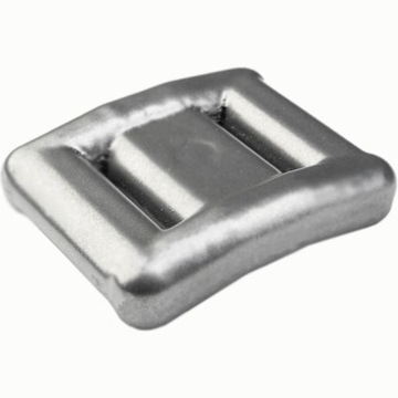 Баласт для дайвінгу з покриттям 2 кг сріблястий