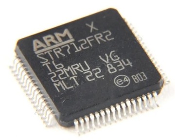 Микроконтроллер 32-бит ARM7 STR712FR2T6 LQFP64