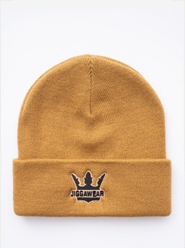 Зимняя шапка Jigga Wear Crown модный коричневый uni