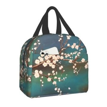 No. 18 стиль 22x20x13cm сумка для завтрака цветущая вишня