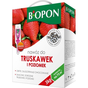 Добриво для полуниці та суниці 3 кг Biopon