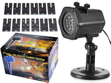 Різдвяний світлодіодний лазерний проектор 12в1 для подарунка