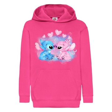 детская толстовка Lilo Stitch качество lOve Love Stich Hoodie 140