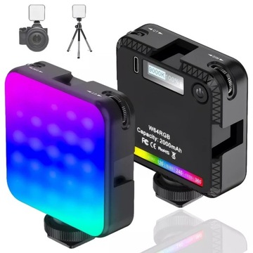 RGB лампа для камеры телефона для TikTok YouTub