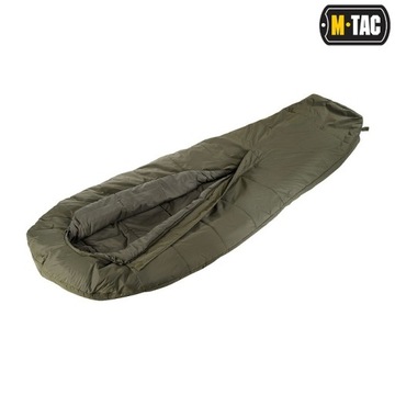 Спальний мішок M-Tac MTC-SB військовий зелений товстий -5 / + 5°C